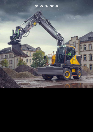 Escavatori gommati Volvo EWR170