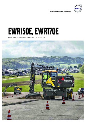 Escavatori gommati Volvo EWR170E