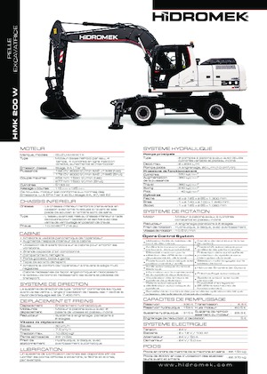 Escavatori gommati Hidromek HMK 200 W