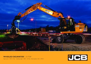 Escavatori gommati JCB JS175W