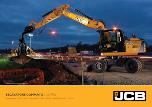 Escavatori gommati JCB JS175W