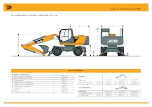 Escavatori gommati JCB JS174W