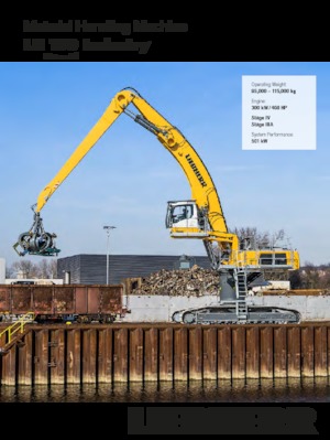 Movimentatori di materiali Liebherr LH 110 M Industry Litronic