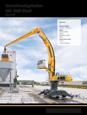 Movimentatori di materiali Liebherr LH 110 M High Rise Port Litronic