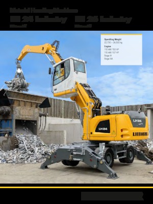 Movimentatori di materiali Liebherr LH 26 M Industry Litronic