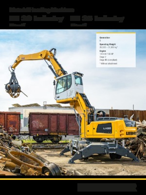 Movimentatori di materiali Liebherr LH 30 M Industry Litronic
