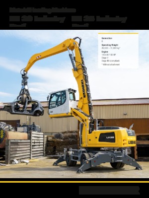 Movimentatori di materiali Liebherr LH 35 M Industry Litronic