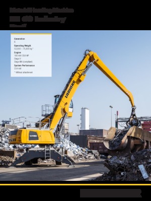 Movimentatori di materiali Liebherr LH 60 M High Rise Industry Litronic