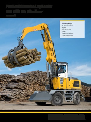 Movimentatori di materiali Liebherr LH 60 M Timber Litronic