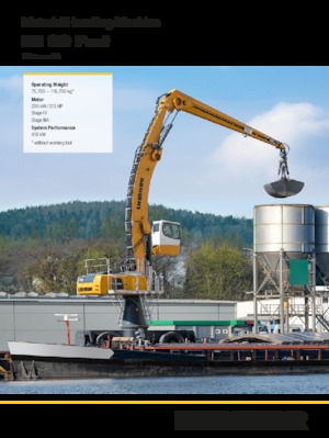 Movimentatori di materiali Liebherr LH 80 M Port Litronic