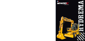 Escavatori gommati Hydrema M 1400 C Serie 2