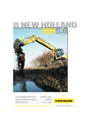 Escavatori gommati New Holland MH 5.6