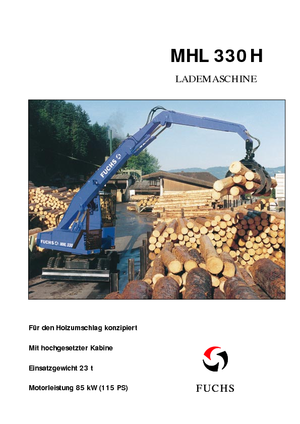 Movimentatori di materiali Fuchs MHL 330 H