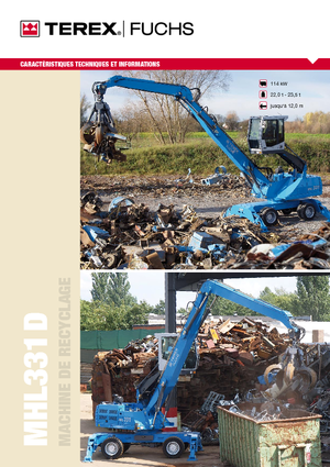 Movimentatori di materiali Terex-Fuchs MHL 331 D