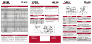 Movimentatori di materiali Terex-Fuchs MHL 331