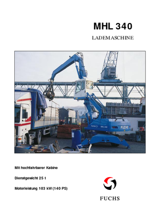 Movimentatori di materiali Fuchs MHL 340