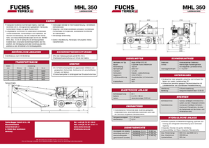 Movimentatori di materiali Terex-Fuchs MHL 350