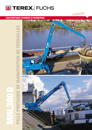 Movimentatori di materiali Terex-Fuchs MHL 380 D