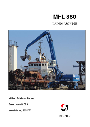 Movimentatori di materiali Fuchs MHL 380