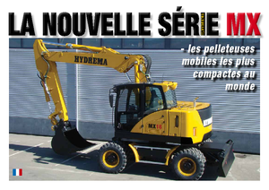 Escavatori gommati Hydrema MX 16