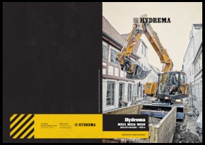 Escavatori gommati Hydrema MX 14