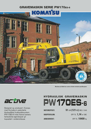 Escavatori gommati Komatsu PW170-6