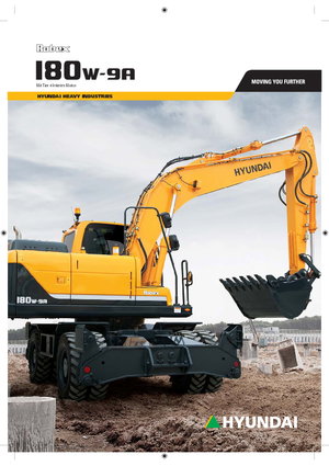 Escavatori gommati Hyundai R 180 W 9 A