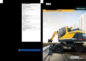 Escavatori gommati Hyundai R140W-9A