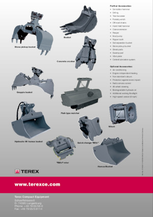 Escavatori gommati Terex S2