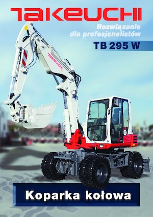 Escavatori gommati Takeuchi TB 295W