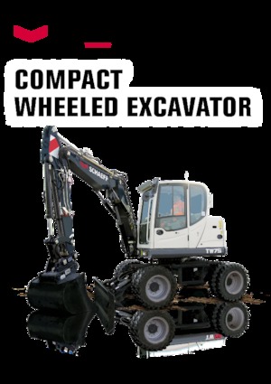 Escavatori gommati Schaeff TW 75