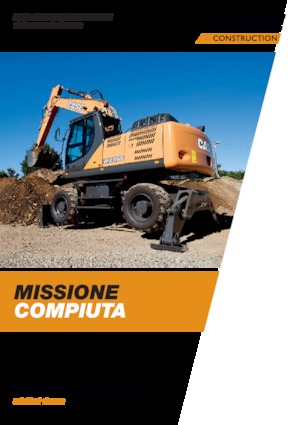 Escavatori gommati Case WX218