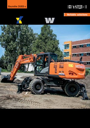 Escavatori gommati Hitachi ZX190W-6