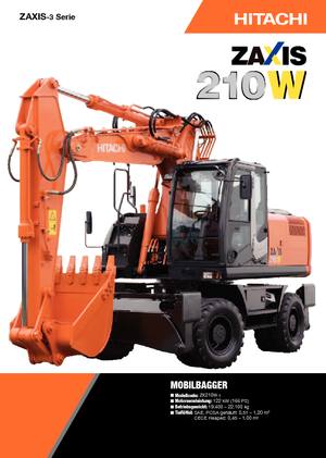 Escavatori cingolati Hitachi ZX 210 W 3