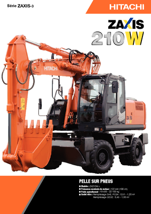 Escavatori cingolati Hitachi ZX 210 W 3