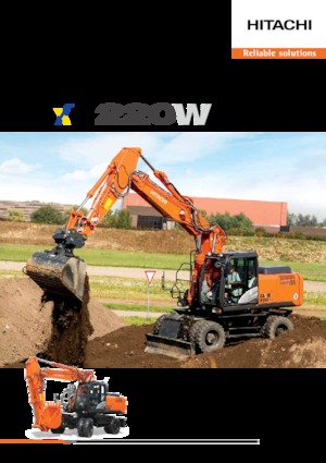Escavatori cingolati Hitachi ZX220W-5B