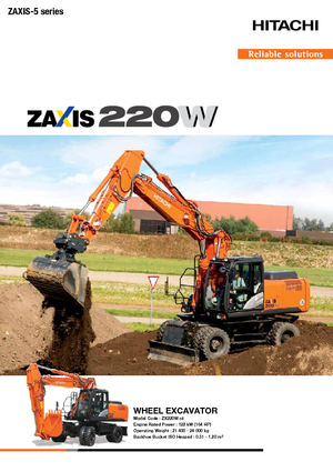 Escavatori cingolati Hitachi ZX220W-5B