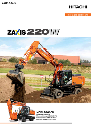Escavatori cingolati Hitachi ZX220W-5B