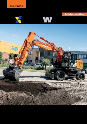 Escavatori gommati Hitachi ZX170W-6