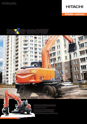 Escavatori gommati Hitachi ZX190W-5A