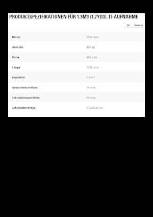 Benne per pale caricatrici Caterpillar 1,3 m3