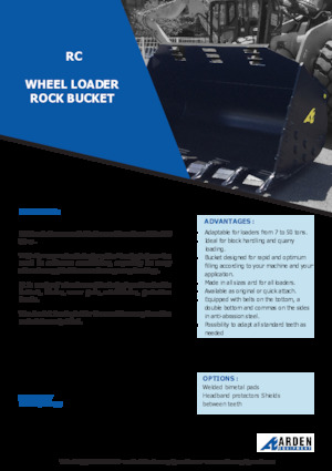 Benne per pale caricatrici Arden L51RC