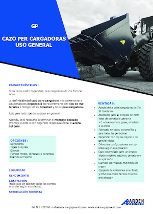 Benne per pale caricatrici Arden L40GP