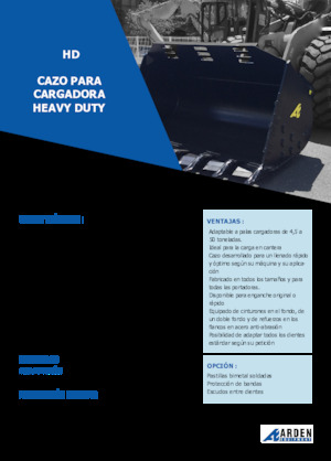 Benne per pale caricatrici Arden L71HD