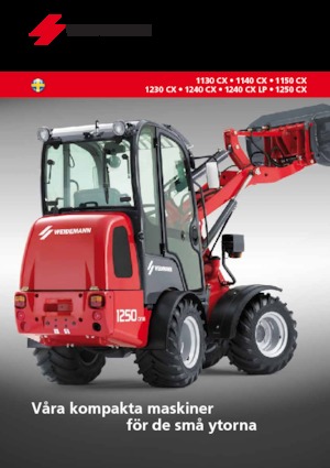 Mini caricatore frontale Weidemann 1240 CX 35