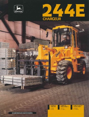 Pale gommate John Deere Construction 244 E