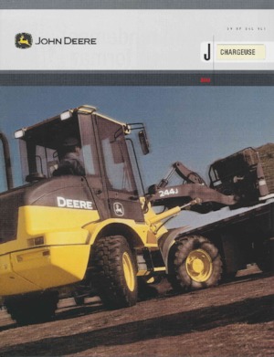 Pale gommate John Deere Construction 244 J