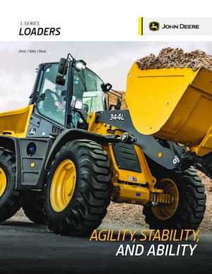 Pale gommate John Deere Construction 244L