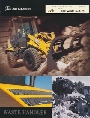 Pale gommate John Deere Construction 304 H WH