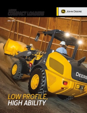 Pale gommate John Deere Construction 204L